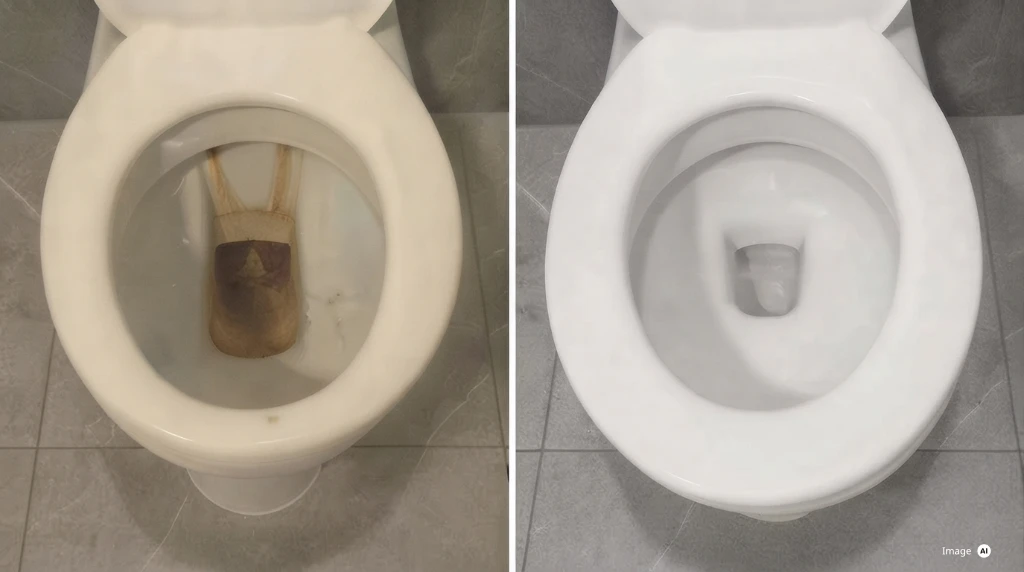 Détartrer des WC très entartrés avec des méthodes efficaces